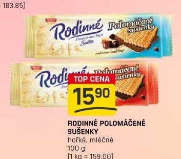 Rodinné polomáčené sušenky