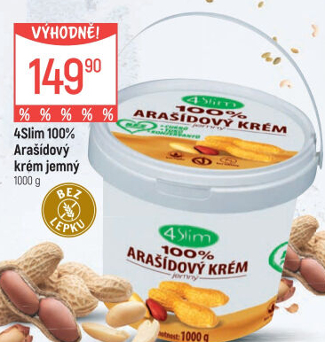 Arašídový krém 4Slim