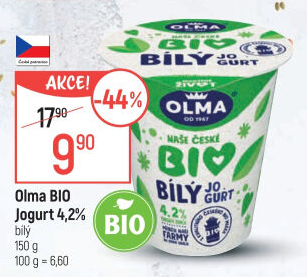 Bílý jogurt bio Olma