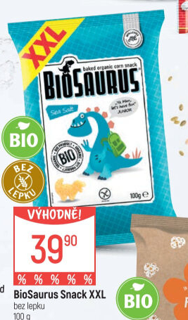Křupky kukuřičné bez lepku Biosaurus