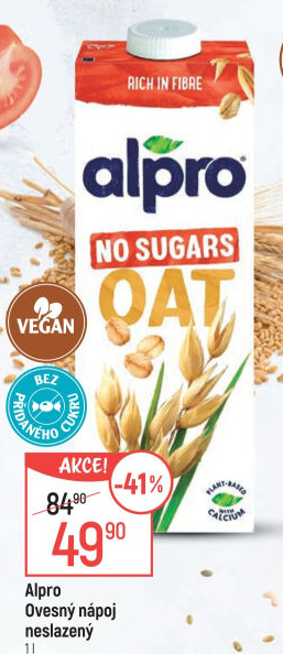 Nápoj ovesný Alpro