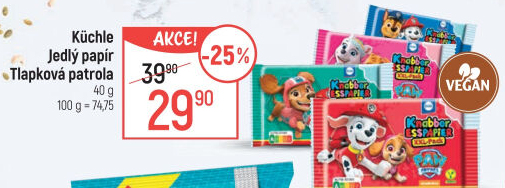 Papír jedlý Küchle