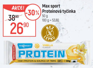 Proteinové tyčinky Maxsport
