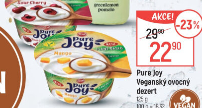 Rostlinná alternativa jogurtu Pure Joy Zott