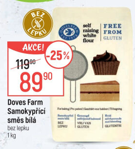 Samokypřicí směs bez lepku Doves Farm