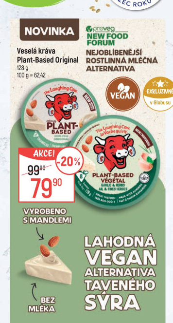 Sýr tavený Plant Based Veselá kráva