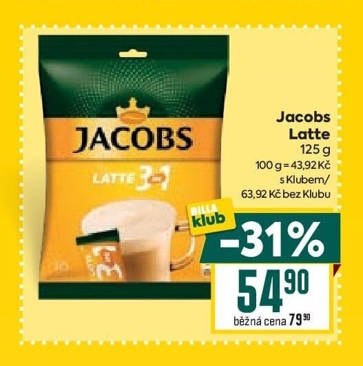 Jacobs Latte 125 g