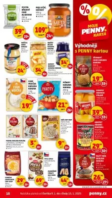 akční leták Penny Market 9.1.2025-15.1.2025
