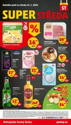 akční leták Penny Market 9.1.2025-15.1.2025