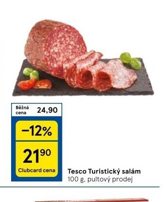 Tesco Turistický salám