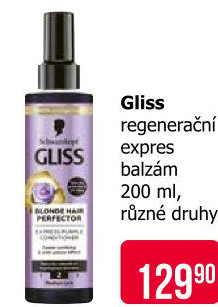 Balzám na vlasy ve spreji Expres Gliss Schwarzkopf