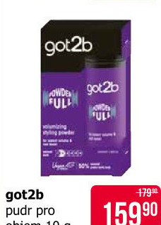 Pudr na vlasy Got2b Schwarzkopf