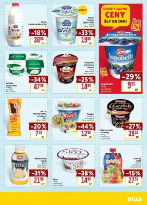akční leták BILLA 8.1.2025-14.1.2025