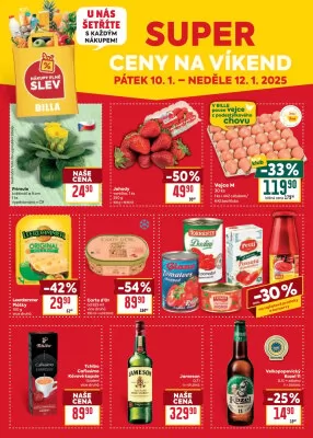 akční leták BILLA 8.1.2025-14.1.2025