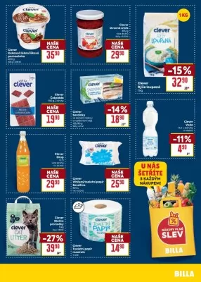 akční leták BILLA 8.1.2025-14.1.2025