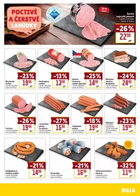 akční leták BILLA 8.1.2025-14.1.2025