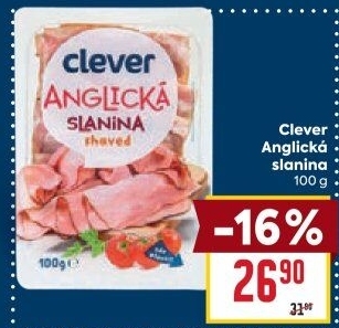 Anglická slanina Clever