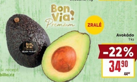 Avokádo Billa Bonvia Premium