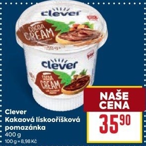 Kakaová pomazánka Clever