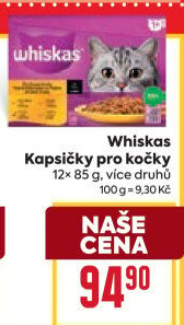 Kapsičky pro kočky Whiskas