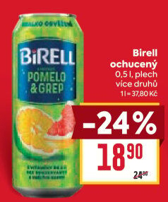 Nealkoholické pivo ochucené Birell