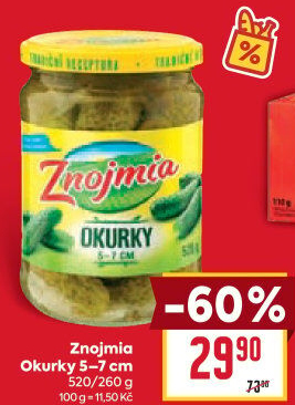 Okurky Znojmia