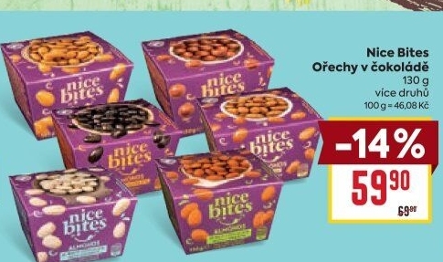 Ořechy v čokoládě Nice Bites