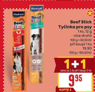 Pamlsky pro psy Beef Stick Vitakraft