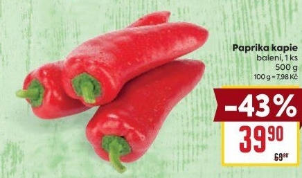 Paprika červená kapie