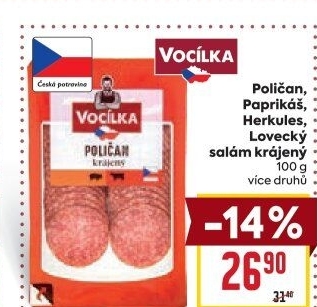 Salám Poličan Vocílka