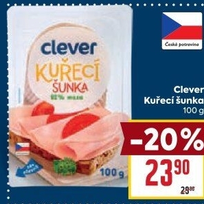 Šunka kuřecí Clever