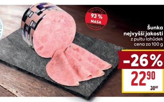 Šunka nejvyšší jakosti