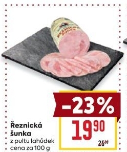 Šunka Řeznická výběrová Kostelecké uzeniny