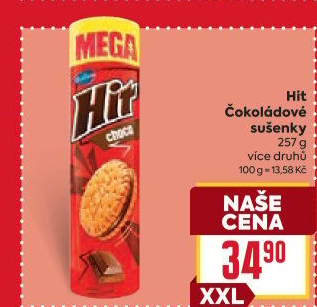 Sušenky Hit Bahlsen