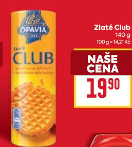 Sušenky Zlaté Club Opavia