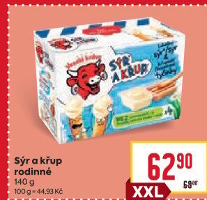 Sýr a křup Veselá kráva