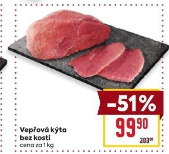 Vepřová kýta bez kosti