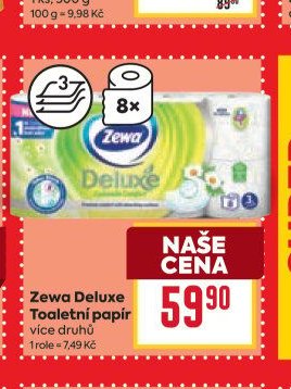 Zewa Deluxe Toaletní papír