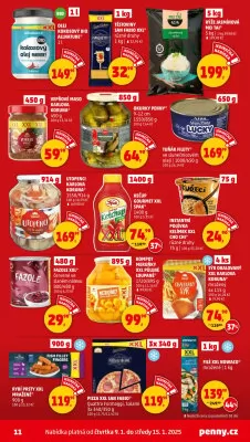 akční leták Penny Market 9.1.2025-15.1.2025