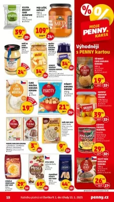 akční leták Penny Market 9.1.2025-15.1.2025