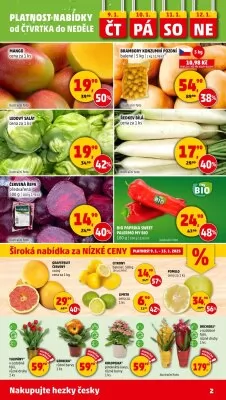 akční leták Penny Market 9.1.2025-15.1.2025