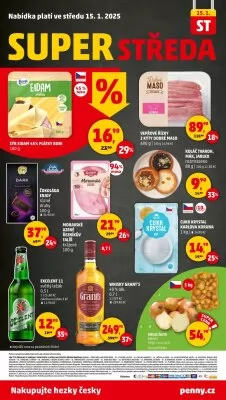 akční leták Penny Market 9.1.2025-15.1.2025