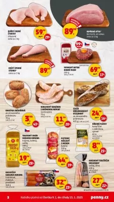 akční leták Penny Market 9.1.2025-15.1.2025