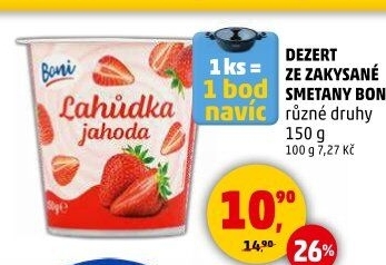 Dezert zakysaný Boni