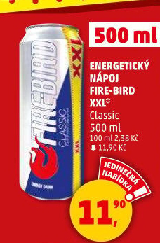 Energetický nápojFire-Bird