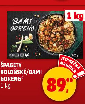 Hotové jídlo Bami Goreng