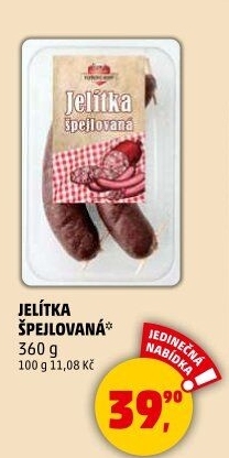 Jelítka Vepřové hody Zeman - maso uzeniny