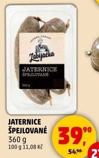 Jitrnice Dobrá česká Zabijačka