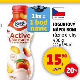 Jogurtový nápoj Boni