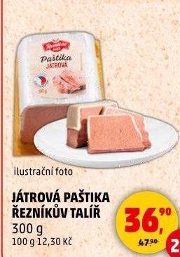 Paštika játrovka Řezníkův talíř